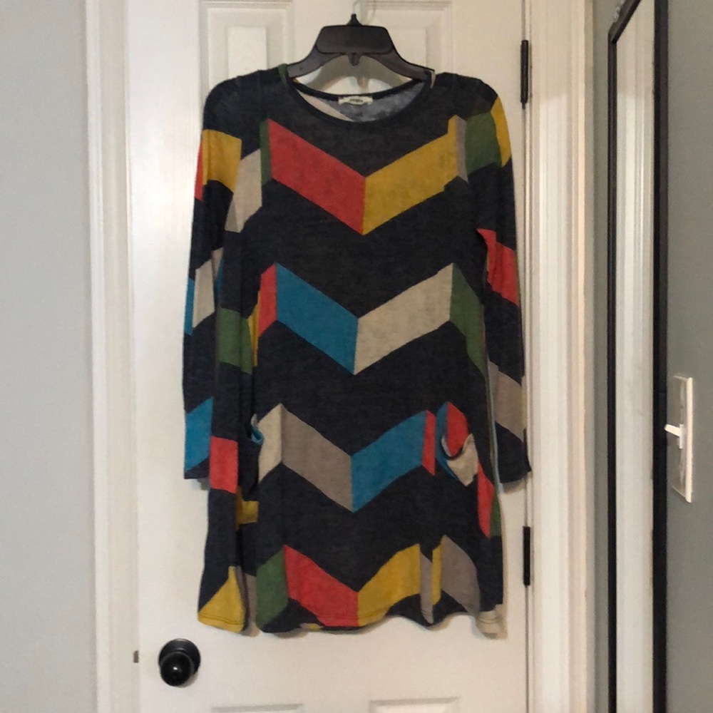 Multi color dress éloges brand. size medium